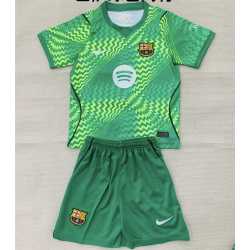 BARCELONA Portero Equipación 2026-2027, conjunto completo niños