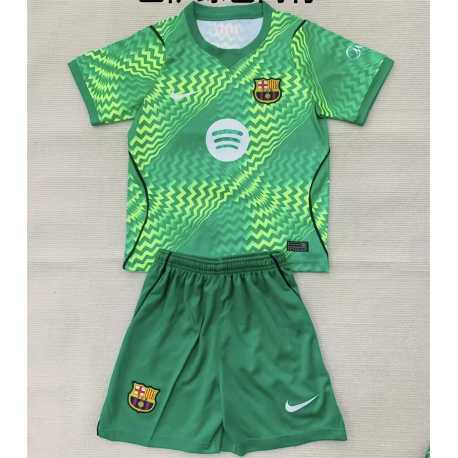 BARCELONA Portero Equipación 2026-2027, conjunto completo niños