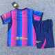 BARCELONA primera Equipación 2026-2027, conjunto completo niños