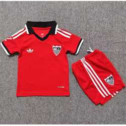 SEVILLA segunda Equipación 2026-2027, conjunto completo niños