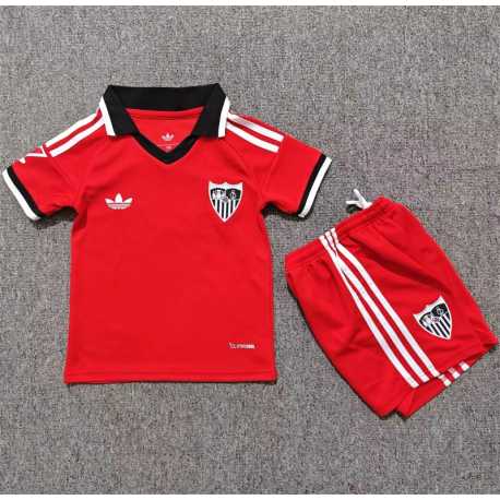 SEVILLA segunda Equipación 2026-2027, conjunto completo niños