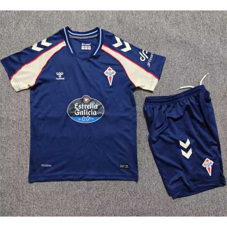 CELTA VIGO Segunda Equipación 2026-2027, conjunto completo niños