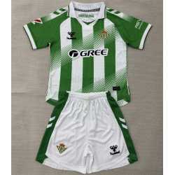 BETIS Primera Equipación 2026-2027, conjunto completo niños