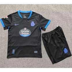 DEPORTIVO CORUÑA Segunda Equipación 2026-2027, conjunto completo niños