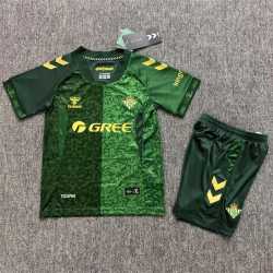 BETIS Segunda Equipación 2026-2027, conjunto completo niños