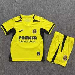 VILLARREAL primera Equipación 2026-2027, conjunto completo niños