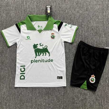 RACING SANTANDER Primera Equipación 2026-2027, conjunto completo niños