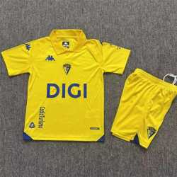 CADIZ Primera Equipación 2026-2027, conjunto completo niños