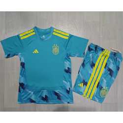 ESPAÑA Portero Equipación MUNDIAL 2026, conjunto completo niños