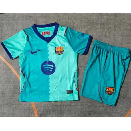 BARCELONA tercera Equipación 2026-2027, conjunto completo niños