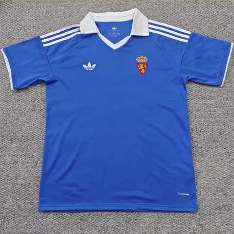 Camiseta ZARAGOZA Azul Equipacion xx-xx RETRO - POCO STOCK