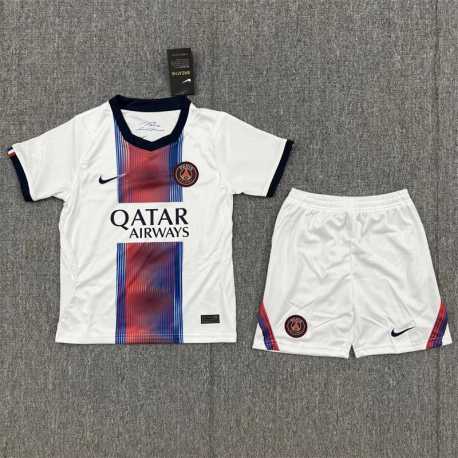 PARIS SAINT GERMAIN PSG segunda Equipación 2026-2027, conjunto completo niños
