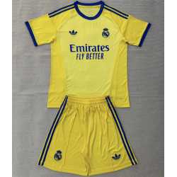 RM Portero Amarillo Equipación 2026-2027, conjunto completo niños