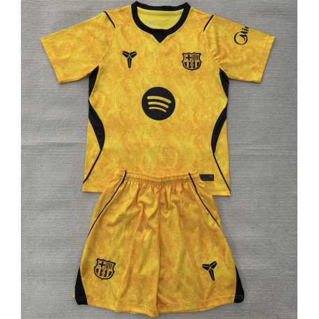 BARCELONA Portero Equipación 2026-2027, conjunto completo niños
