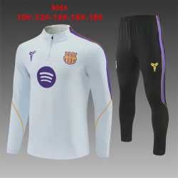 Chandal de niño BARCELONA BN 2026-27 con sueter manga larga