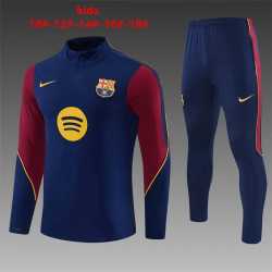 Chandal de niño BARCELONA RT 2026-27 con sueter manga larga