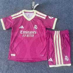 RM VERSION JUGADOR tercera Equipación 2026 - 27, conjunto completo niños