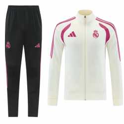 Chandal RM SF 2026 - 2027 cremallera completa chaqueta.