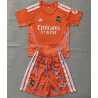 RM Naranja Portero Equipación 2026-2027, conjunto completo niños