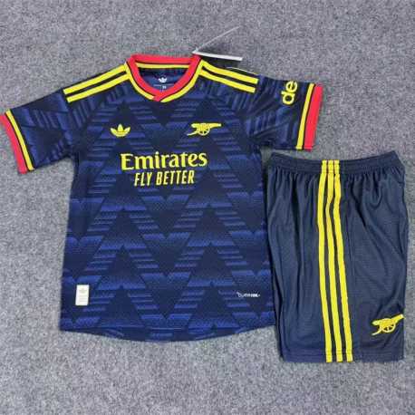 ARSENAL VERSION JUGADOR segunda Equipación 2026 - 27, conjunto completo niños