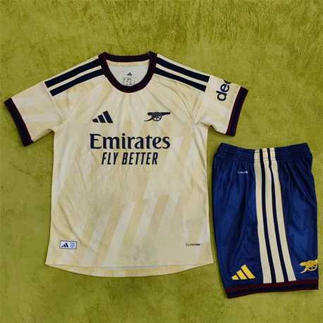 ARSENAL VERSION JUGADOR tercera Equipación 2026 - 27, conjunto completo niños