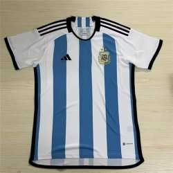 ARGENTINA Tres estrellas Primera Equipación 2022 - 23 Camiseta Seleccion