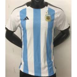 Camiseta ARGENTINA Tres estrellas Seleccion VERSION JUGADOR Primera Equipación 2022 Mundial Qatar