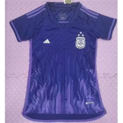 Camiseta Mujer ARGENTINA Tres estrellas Segunda Equipación 2022 - 2023