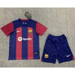 FC Barcelona FILTRACION Equipación 2023-2024, conjunto completo niños