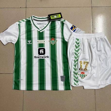 Camiseta Hummel Real Betis Balompié 2023 2024 niño