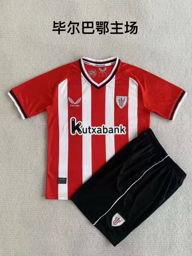 Camiseta Athletic de Bilbao Primera Equipación 2023/2024 Niño Kit 