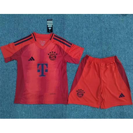 BAYERN MUNICH Primera Equipación 2024-2025, conjunto completo niños