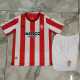 Entrega 2-4 días SPORTING DE GIJON Primera Equipación, Talla 20 - conjunto completo niños. SIN NOMBRE NI NUMERO