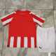 Entrega 2-4 días SPORTING DE GIJON Primera Equipación, Talla 20 - conjunto completo niños. SIN NOMBRE NI NUMERO