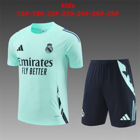 RM Entreno Equipación 2024-2025, conjunto completo niños