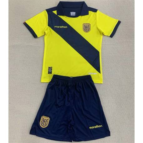 ECUADOR Primera Equipación 2024 poco stock, conjunto completo niños