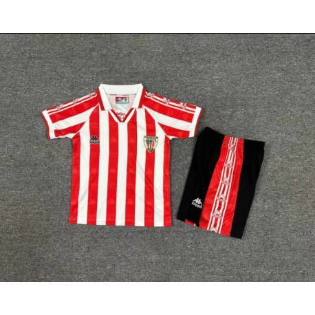 ATHLETIC DE BILBAO retro 95-97 Equipación, poco stock, conjunto completo niños