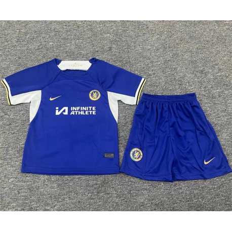Entrega 2-4 días CHELSEA Primera Equipación, Talla 16 - conjunto completo niños. SIN NOMBRE