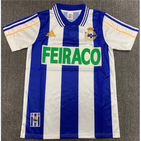 Camiseta DEPORTIVO DE LA CORUÑA 99-00 RETRO - POCO STOCK Equipación